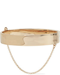 Eddie Borgo Safety Chain Gold Plated Bracelet