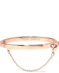 Eddie Borgo Safety Chain Rose Gold Plated Bracelet