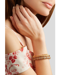 Carolina Bucci Set Of Two 18 Karat Gold Bracelets