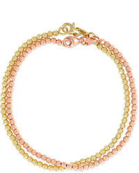 Carolina Bucci Set Of Two 18 Karat Gold Bracelets One Size