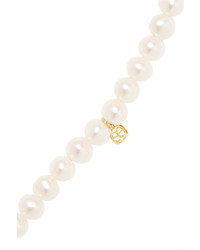Sydney Evan Starburst 14 Karat Gold Pearl And Diamond Bracelet