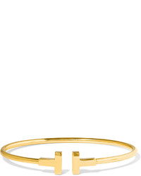 Tiffany & Co. Tiffany Co T Wire 18 Karat Gold Bracelet