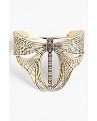 Tildon Insect Cuff Burnished Gold