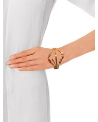 Vickisarge Fallen Angel Crystal Gold Plated Cuff