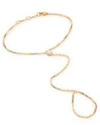 Jennifer Zeuner Jewelry Victoria Opal Hand Chain Bracelet
