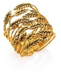 Aurelie Bidermann Wheat Cuff Bracelet