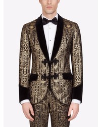 Dolce & Gabbana Brocade Foil Blazer