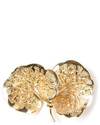 Christian Dior Vintage Leaf Brooch