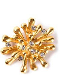 Christian Lacroix Vintage Crystal Pin Brooch