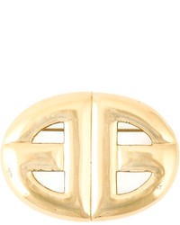 Givenchy Vintage Logo Brooch