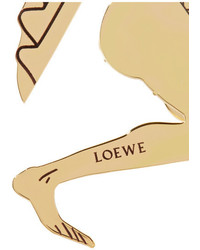 Loewe Gold Tone Brooch
