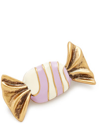 Marc Jacobs Striped Candy Brooch