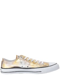 Converse Chuck Taylor All Star Washed Metallic Canvas Ox Lace Up Casual Shoes