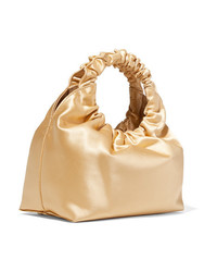 The Row Double Circle Small Satin Tote