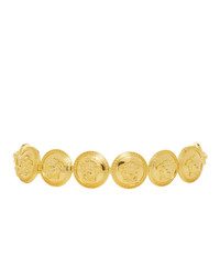 Versace Gold Oversized Coins Choker