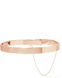 Eddie Borgo Safety Chain Rose Gold Plated Choker One Size