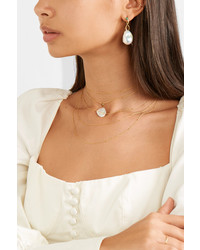 Pernille Lauridsen Taura Gold Plated Pearl Choker