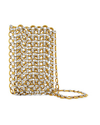Laura Lombardi Gold And Silver Tone Clutch