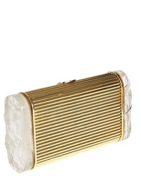 Edie Parker Lara Metal Clutch