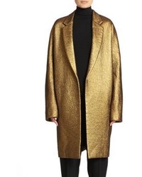 Donna Karan Metallic Easy Coat