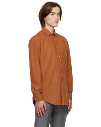 Massimo Alba Orange Genova Shirt