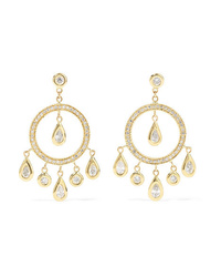 Jacquie Aiche 14 Karat Gold Diamond Earrings