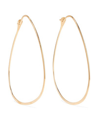 Melissa Joy Manning 14 Karat Gold Hoop Earrings
