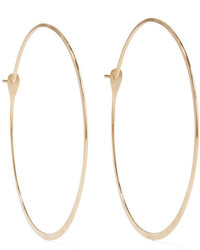 Melissa Joy Manning 14 Karat Gold Hoop Earrings One Size