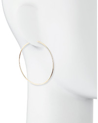 Neiman Marcus 14 Karat Gold Large Hoop Earrings