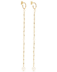 Mizuki 14 Karat Gold Pearl Earrings
