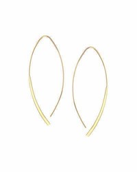 Lana 14k Small Arch Hoop Earrings