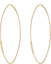 Lana 14k Straight Magic Large Hoop Earrings