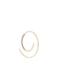 Maria Black 14kt Yellow Gold Spiral Diamond Earring