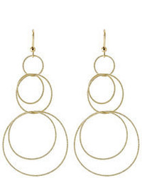 Carolina Bucci 18 Carat Gold Overlapping Hoop Earrings