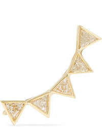 Jennifer Meyer 18 Karat Gold Diamond Earring