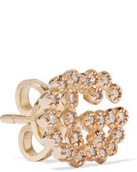 Gucci 18 Karat Gold Diamond Earrings