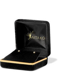 Anita Ko 18 Karat Gold Diamond Earrings One Size