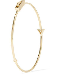 Jennifer Meyer 18 Karat Gold Diamond Hoop Earrings