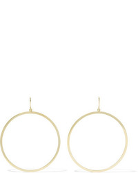 Jennifer Meyer 18 Karat Gold Hoop Earrings