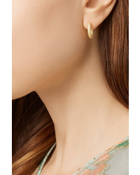 Carolina Bucci 18 Karat Gold Hoop Earrings One Size