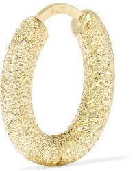 Carolina Bucci 18 Karat Gold Hoop Earrings One Size