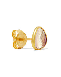 Pippa Small 18 Karat Gold Shell Earrings