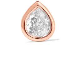 Anita Ko 18 Karat Rose Gold Diamond Earring