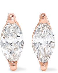 Anita Ko 18 Karat Rose Gold Diamond Earrings One Size