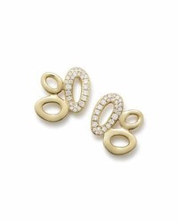 Ippolita 18k Cherish Cluster Earrings With Diamonds