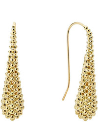 Lagos 18k Gold Caviar Teardrop Earrings