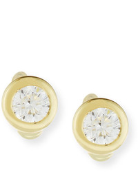 Roberto Coin 18k Yellow Gold Diamond Stud Earrings