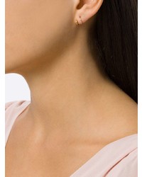 Maria Black 18kt Gold M Twirl Earrings