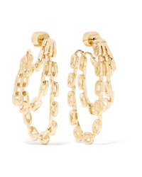 Jennifer Fisher Adwoa Gold Plated Earrings