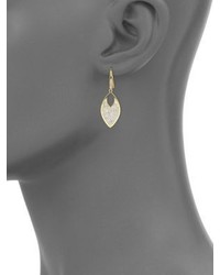 Ila Ahdra Tad Diamond 14k Yellow Gold Drop Earrings